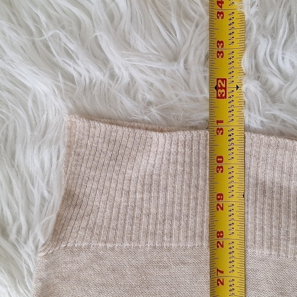 RD Style Cream Lightweight Cowl Neck Sweater Size - M - Picture 10 of 11